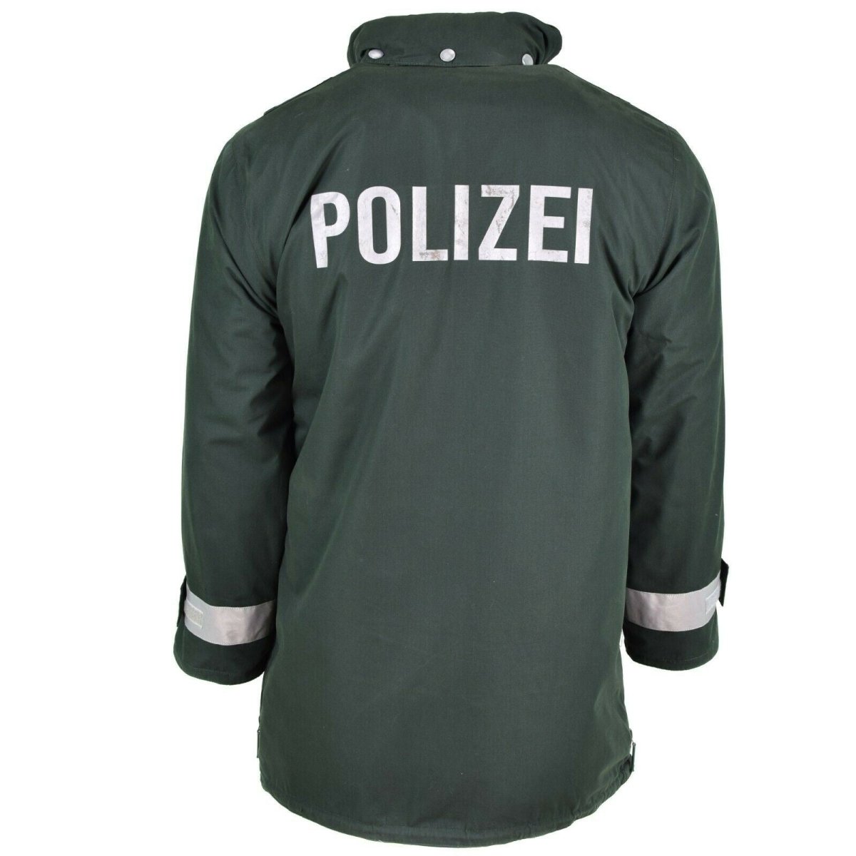 Véritable veste de police allemande GoreTex verte imperméable BGS Parka Border Guard