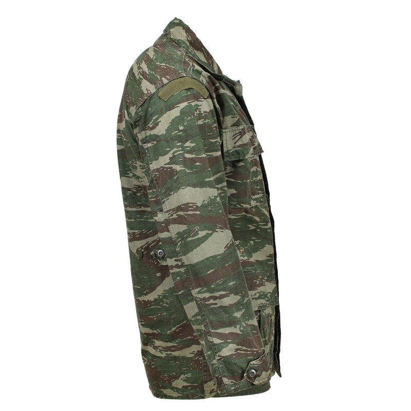 Echte Griekse militaire jas hagedis camo duurzame ripstop field tactical combat