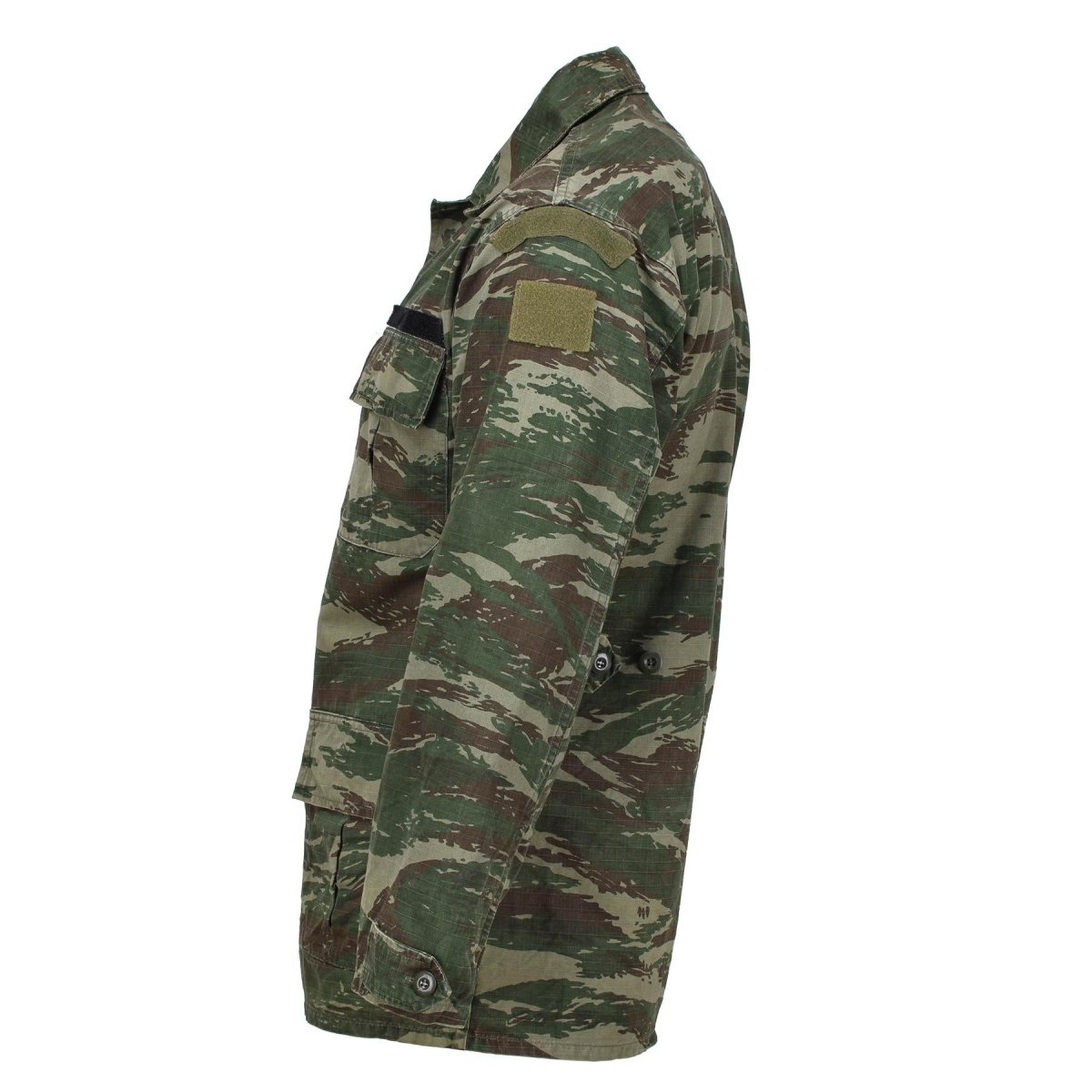 Véritable veste militaire grecque camouflage lézard ripstop durable combat tactique sur le terrain