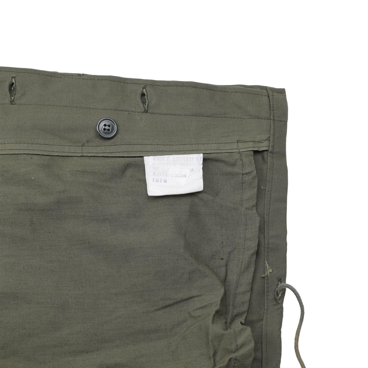 Echte Grieks militair M65 Field Jacket Us Type Olive Army Uniform Surplus Nieuw