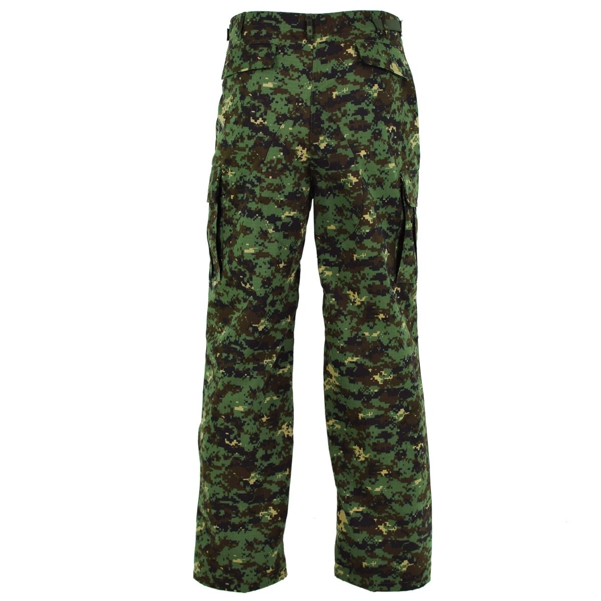 Pantalon militaire authentique de l'armée de Guinée-Bissau ripstop camouflage jungle neuf