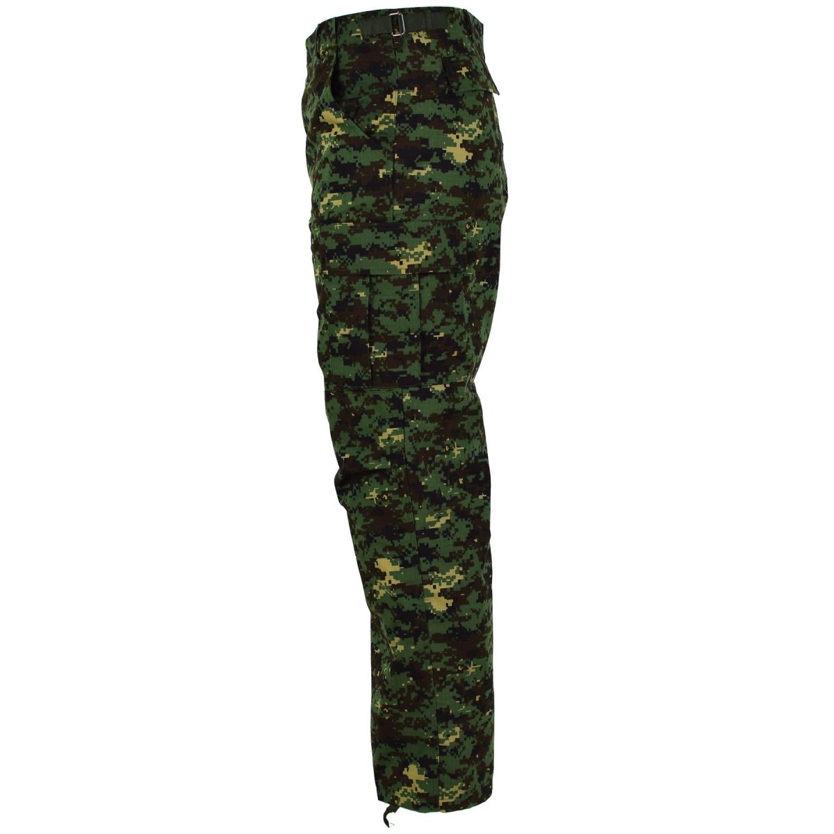 Pantalon militaire authentique de l'armée de Guinée-Bissau ripstop camouflage jungle neuf