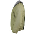 Véritable veste matelassée de l'armée hongroise M65 col en fourrure Parka chaude d'hiver NEUF