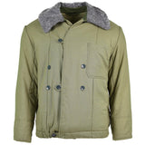Echt Hongaars leger gewatteerd jasje m65 bont kraag warme winter warme parka nieuw