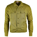 Echt Hongaars legerhirt Khaki Officer Militaire Lange Mouw Nieuw