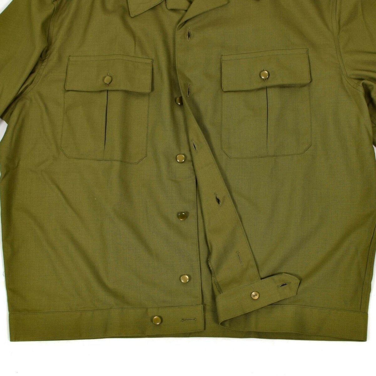 Echt Hongaars legerhirt Khaki Officer Militaire Lange Mouw Nieuw