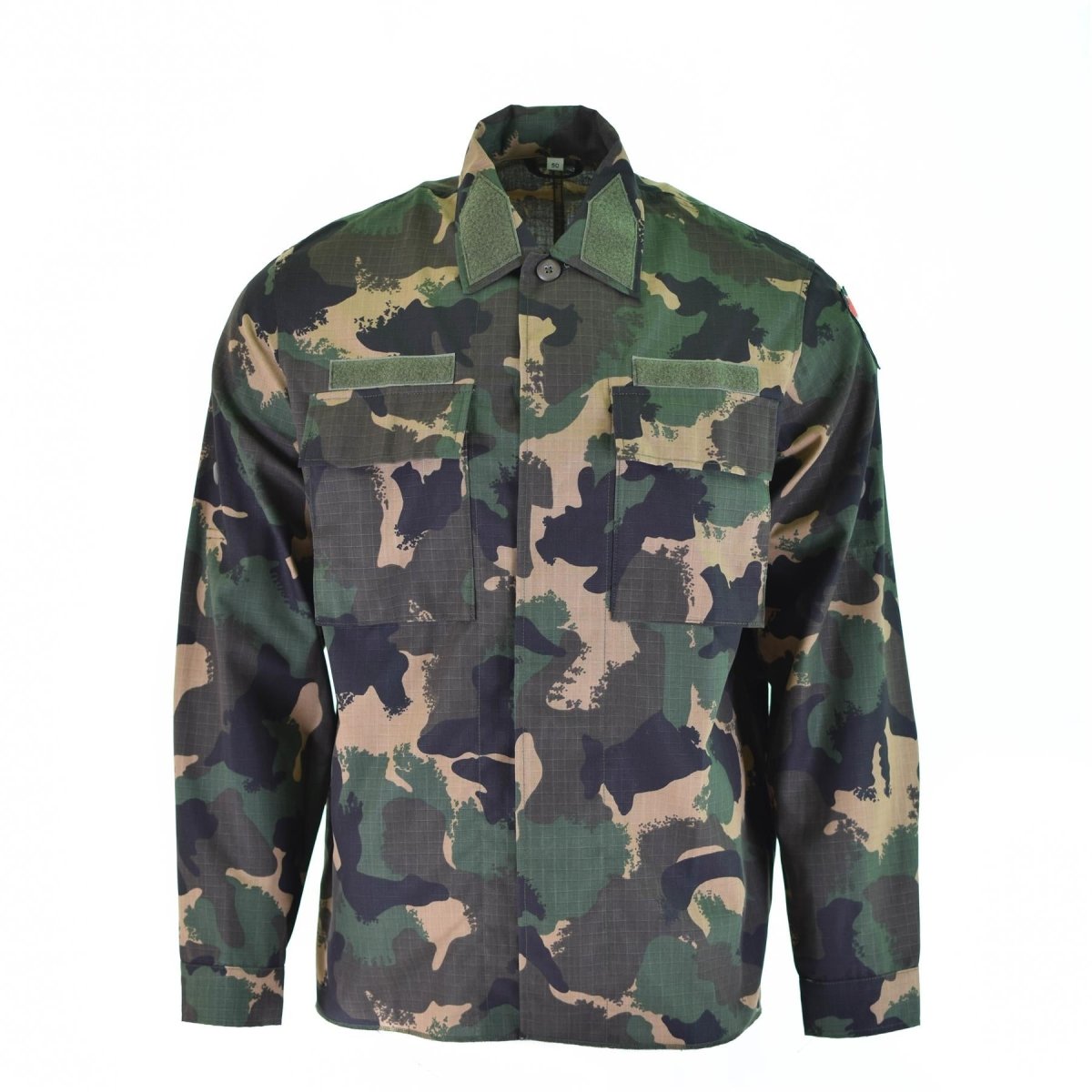 Echt Hongaars legerhirt M90 4 kleur camouflage camouflage lange mouwen militair nieuw