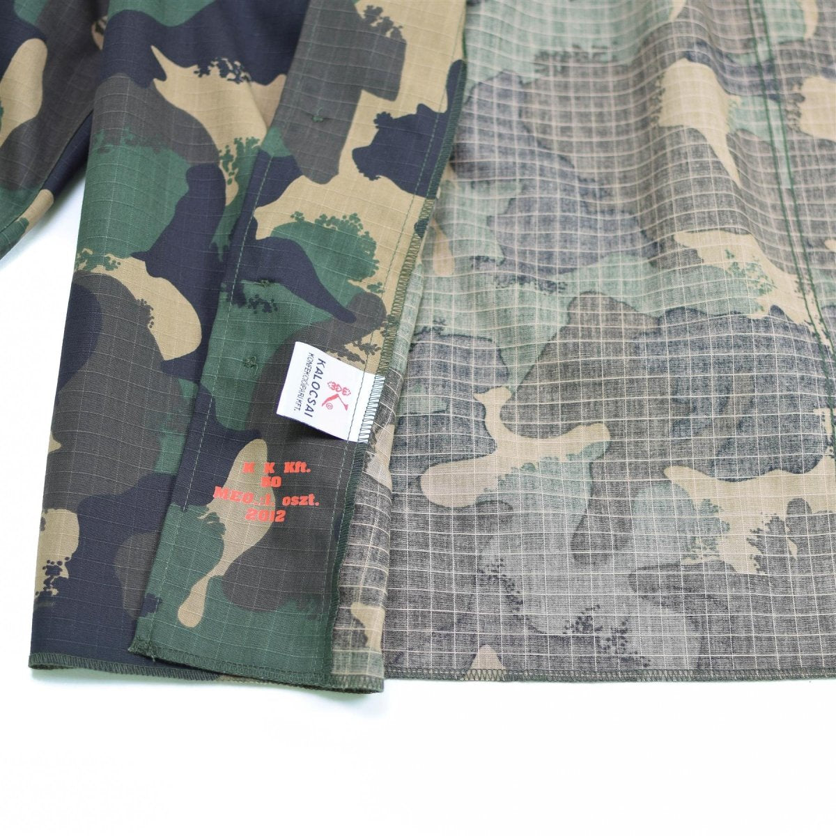 Echt Hongaars legerhirt M90 4 kleur camouflage camouflage lange mouwen militair nieuw