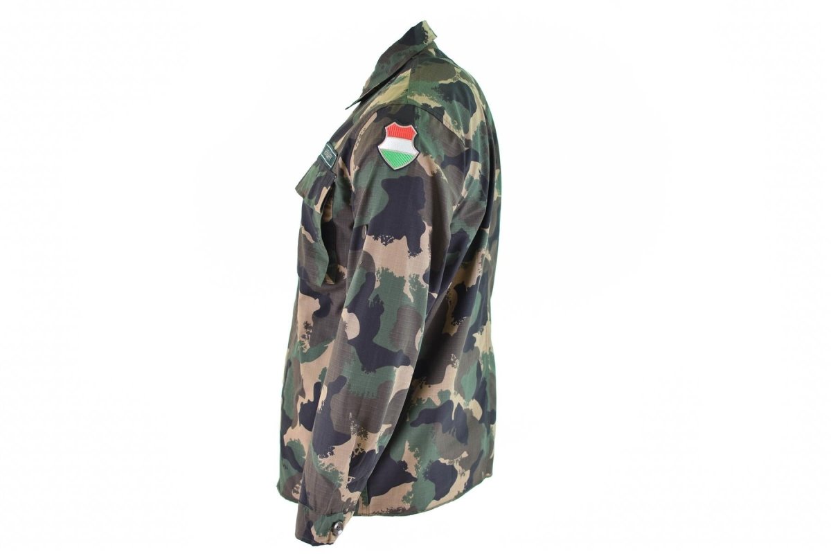 Echt Hongaars legerhirt M90 4 kleur camouflage camouflage lange mouwen militair nieuw