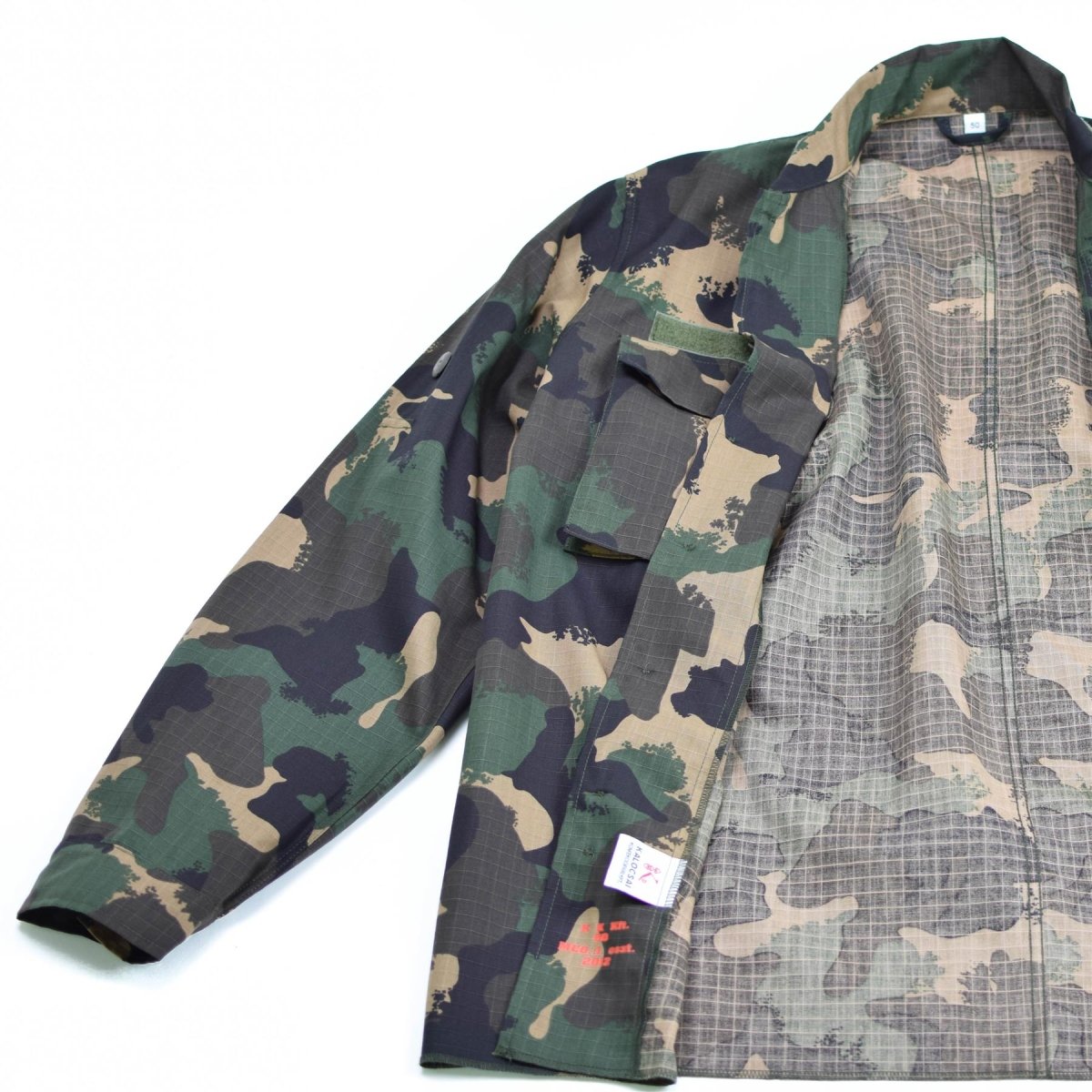 Echt Hongaars legerhirt M90 4 kleur camouflage camouflage lange mouwen militair nieuw