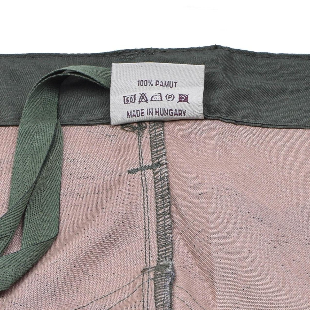 Echte Hongaarse militaire veldtroepen broek M1990 Woodland Camo versterkt nieuw