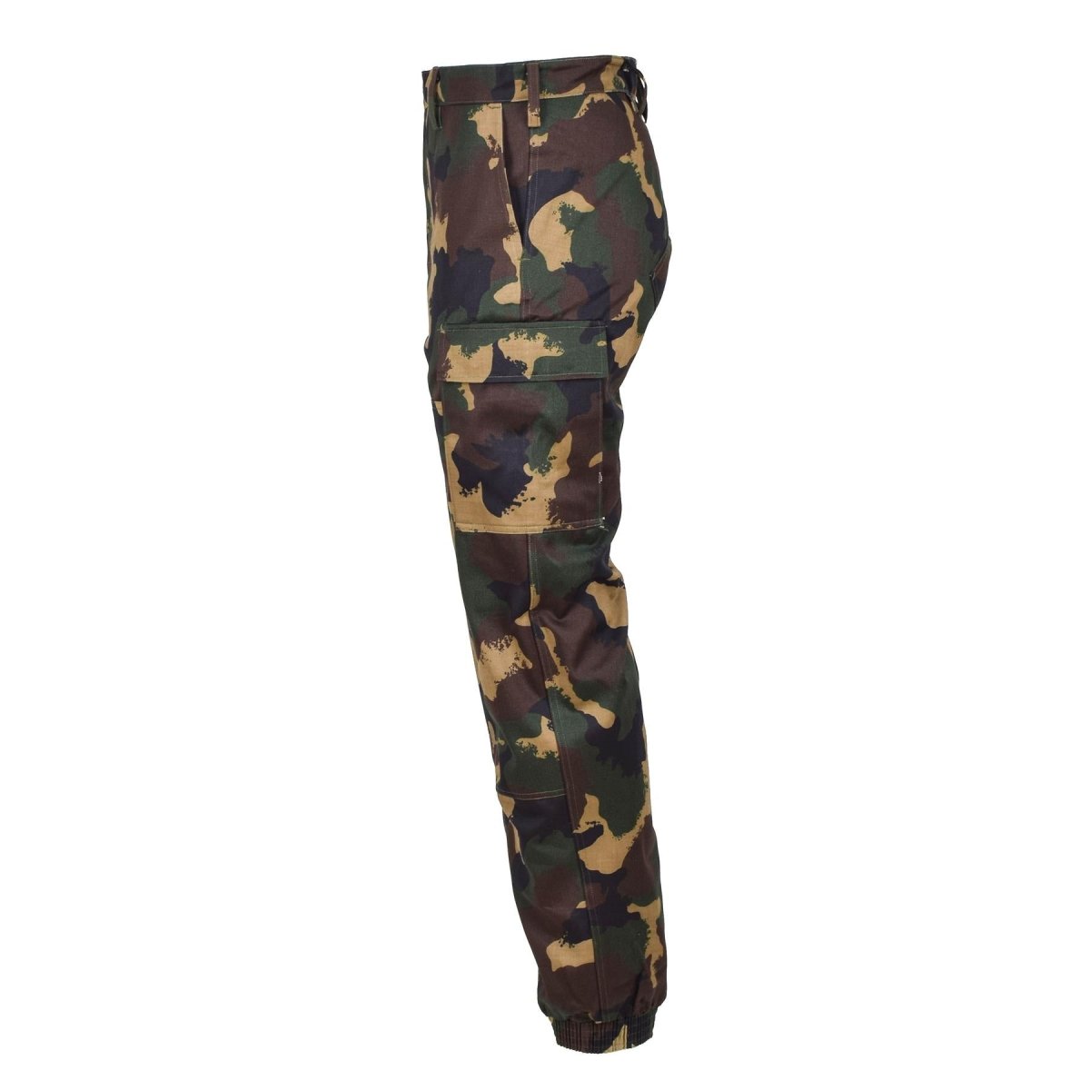 Echte Hongaarse militaire veldtroepen broek M1990 Woodland Camo versterkt nieuw