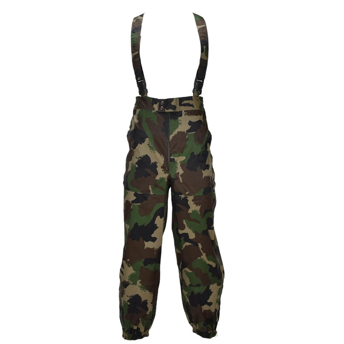 Véritable pantalon imperméable militaire hongrois Field Rain Army M93 Camo - GoMilitar