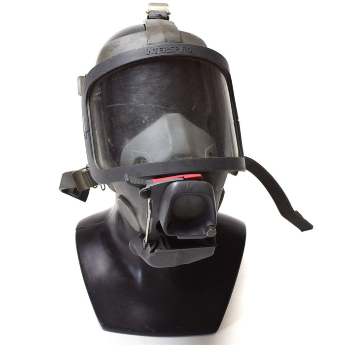 Origineel merk Interspiro Gezichtsmasker brandweerman SCBA ademhalingsapparaat gasmasker - GoMilitar