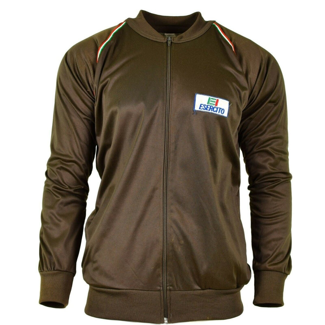 Echt Italiaans leger training trainingspak top jas militaire sport vintage