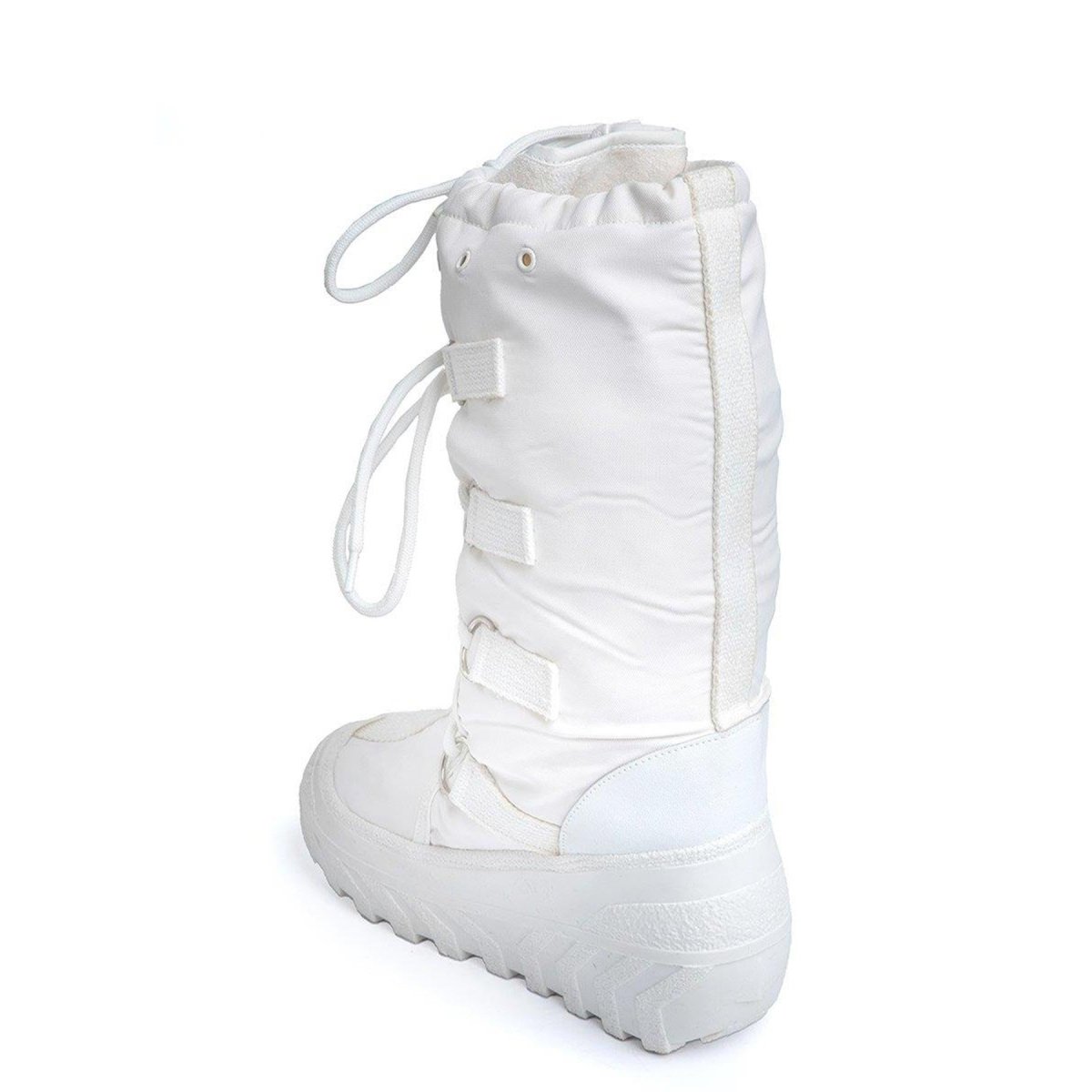 Bottes de neige militaires italiennes authentiques, lacets chauffants à rétention de chaleur, blanches, NEUF