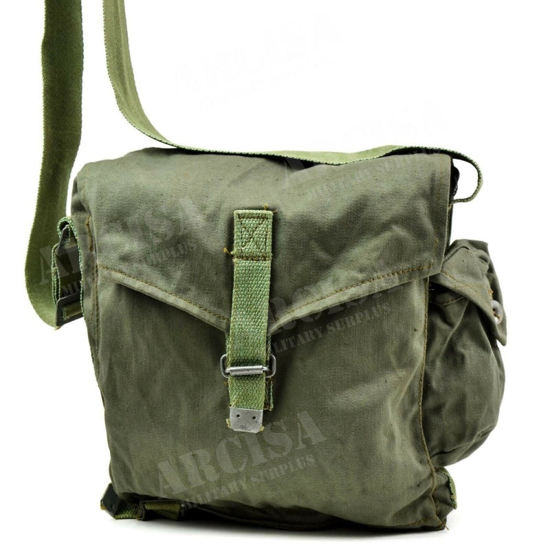 Sac de transport pour masque à gaz OM-14 de l'époque soviétique, authentique, militaire polonais