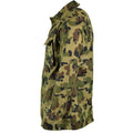 Veste de combat militaire authentique de l'armée roumaine BDU M93 camouflage feuille militaire combat