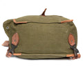 Véritable sac à dos de l'armée roumaine, surplus militaire, bandoulière en toile OD