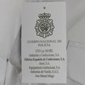 Chemise de police espagnole authentique, chemise militaire grise à manches courtes, NEUF