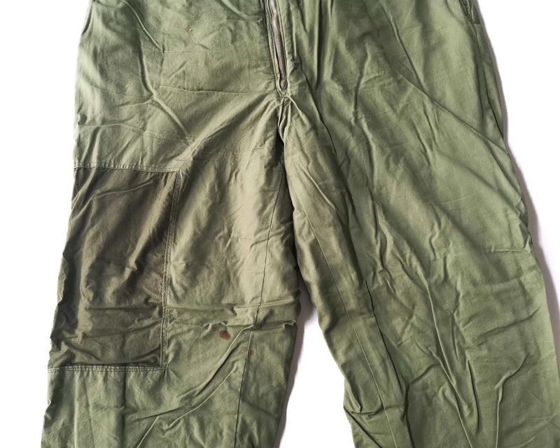 Genuine Swedish army pants insulated OD green Thermal trousers cold weather - GoMilitar