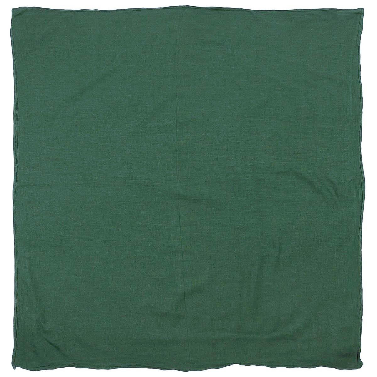 Véritable drap chirurgical militaire suédois 90x80cm en coton vert écharpe de premiers secours NEUF