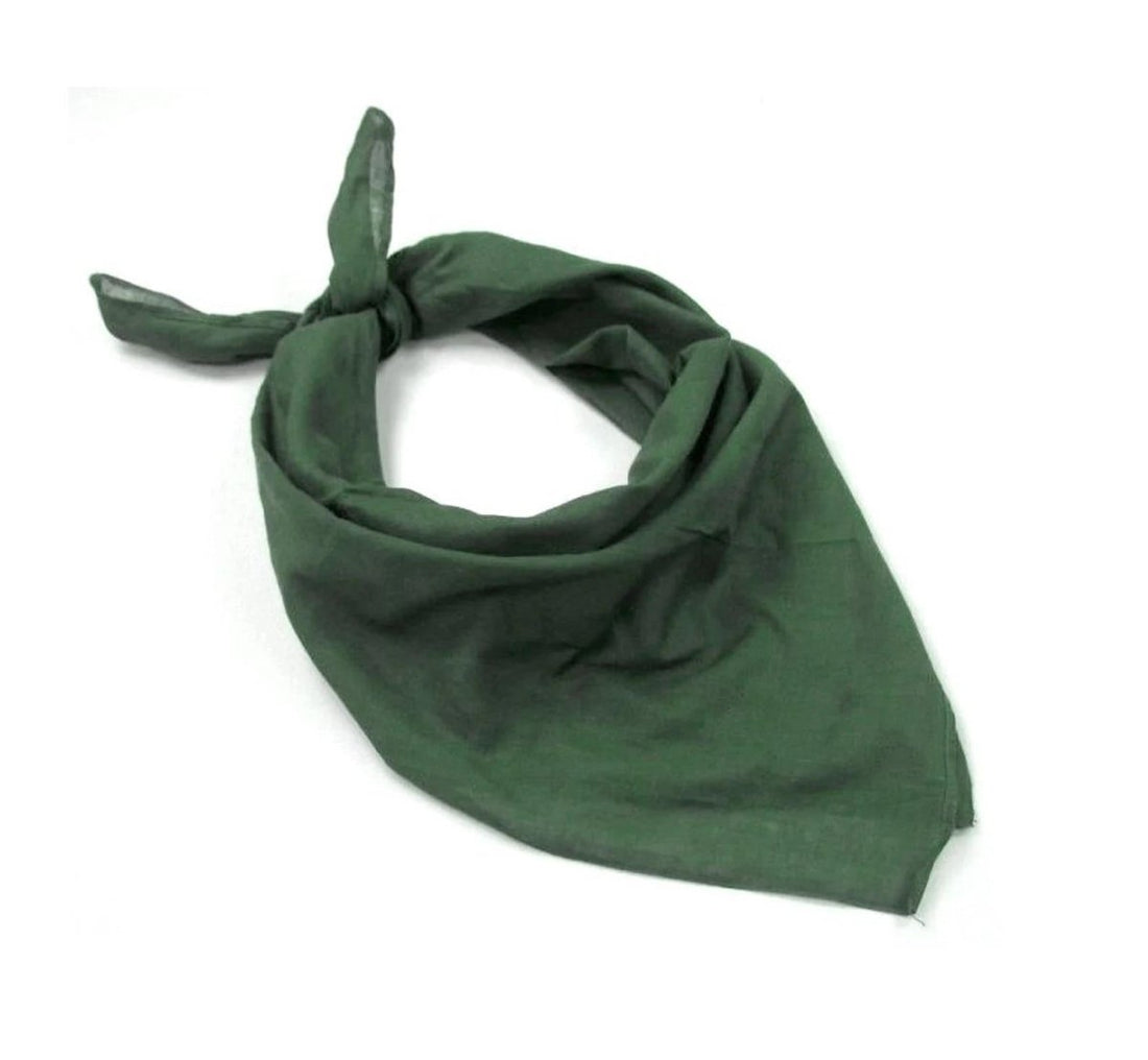 Echt Zweedse militaire bandana sjaal 80x80cm groen lichtgewicht ademend nieuw