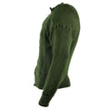 Véritable pull militaire suédois Pull en laine verte Cardigan zippé NEUF