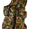 Echte Zwitserse legerjack M70 Alpenflage Camo Sniper Combat Hooded Parka
