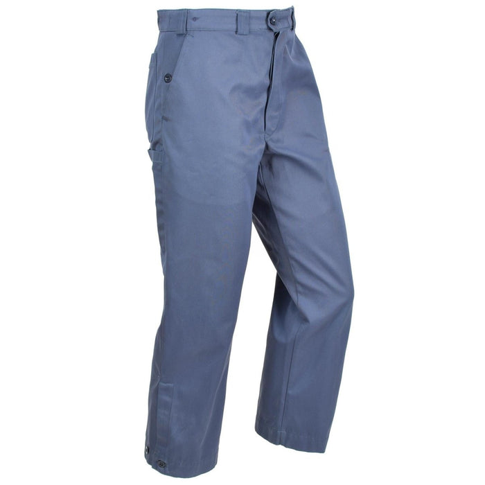 Echte Zwitserse burgerbeschermingsbroek Blauwe broek Combat Switzerland Military NIEUW - GoMilitar