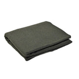 Véritable couverture de l'armée américaine en laine vert militaire vintage couvre-lit drap NEUF
