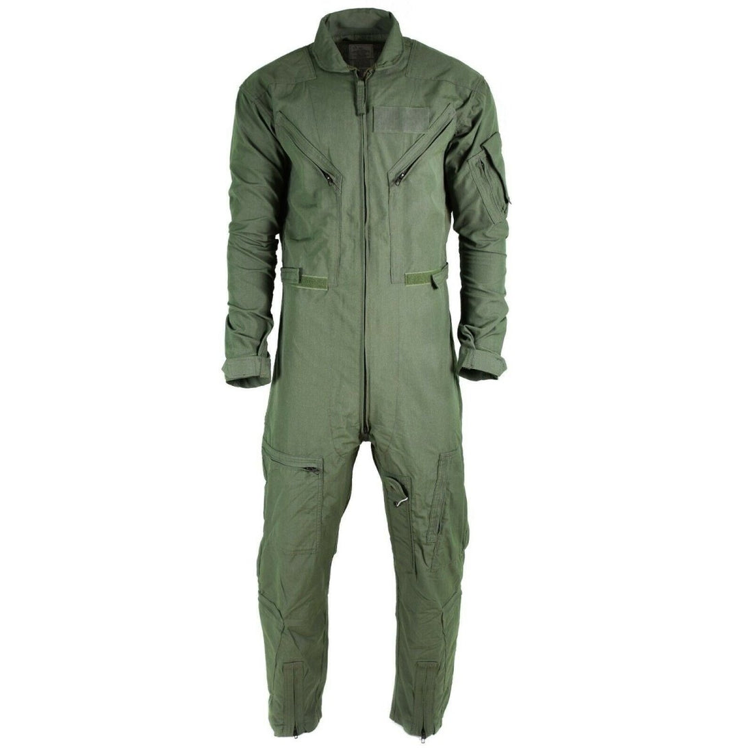 Véritable combinaison de l'armée américaine USAF CWU-27/P Flight Suit vert nomex résistant au feu