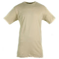 Echt het Amerikaanse leger t-shirt kaki gekamd katoenen shirt korte mouwen militair nieuw