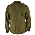 Veste de campagne vintage authentique de l'armée tchèque M85 militaire vert olive militaire CZ