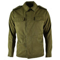 Veste de campagne vintage authentique de l'armée tchèque M85 militaire vert olive militaire CZ