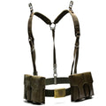 Duitse leger y-riem Suspenders Belt Webbing Set System Tactical Harness Pack Kit
