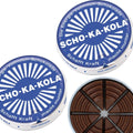 Duitse energie Melk chocolade Scho-Ka-Kola Volle Milk 100 G Tin Can Blauw