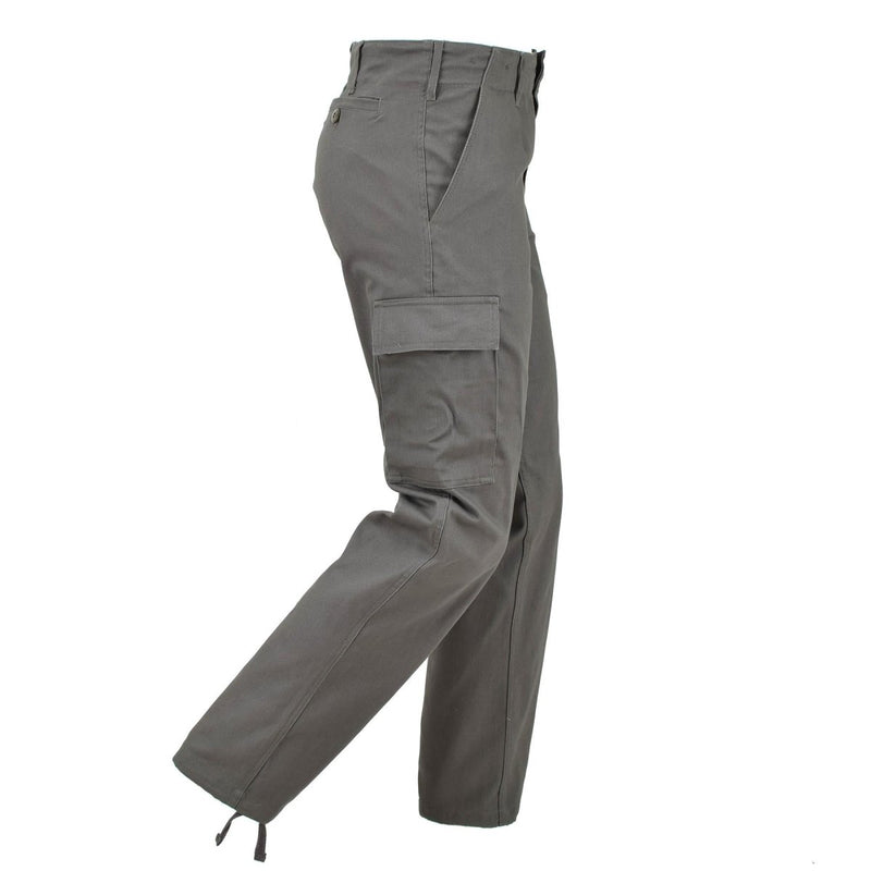 Duitse militaire moleskin stijl broek olijfgevechten uniform broek replica nieuw
