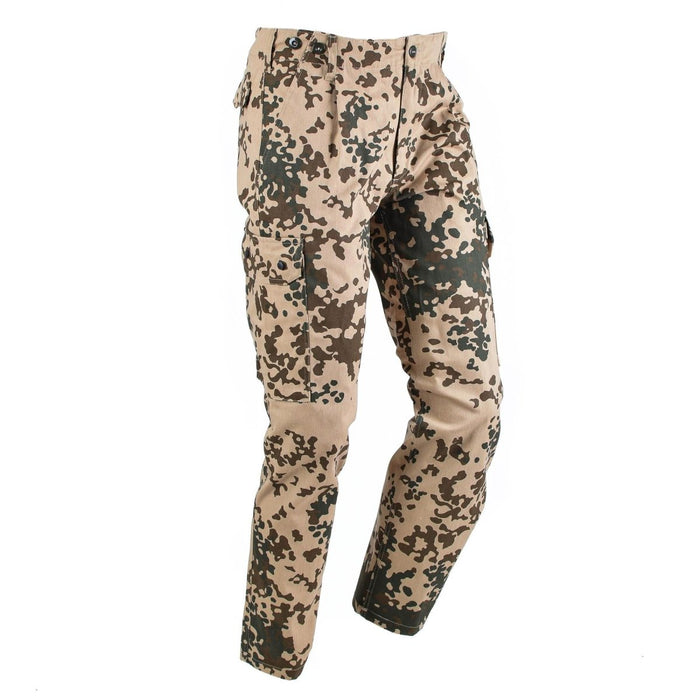 Veldcargobroek in Duitse militaire stijl, 3 kleuren tropische camo BDU-broek NIEUW - GoMilitar