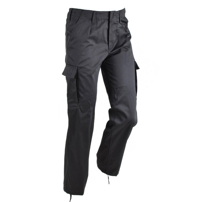 Pantalon en moleskine de style militaire allemand, pantalon d'uniforme de combat noir durable, nouveau - GoMilitar