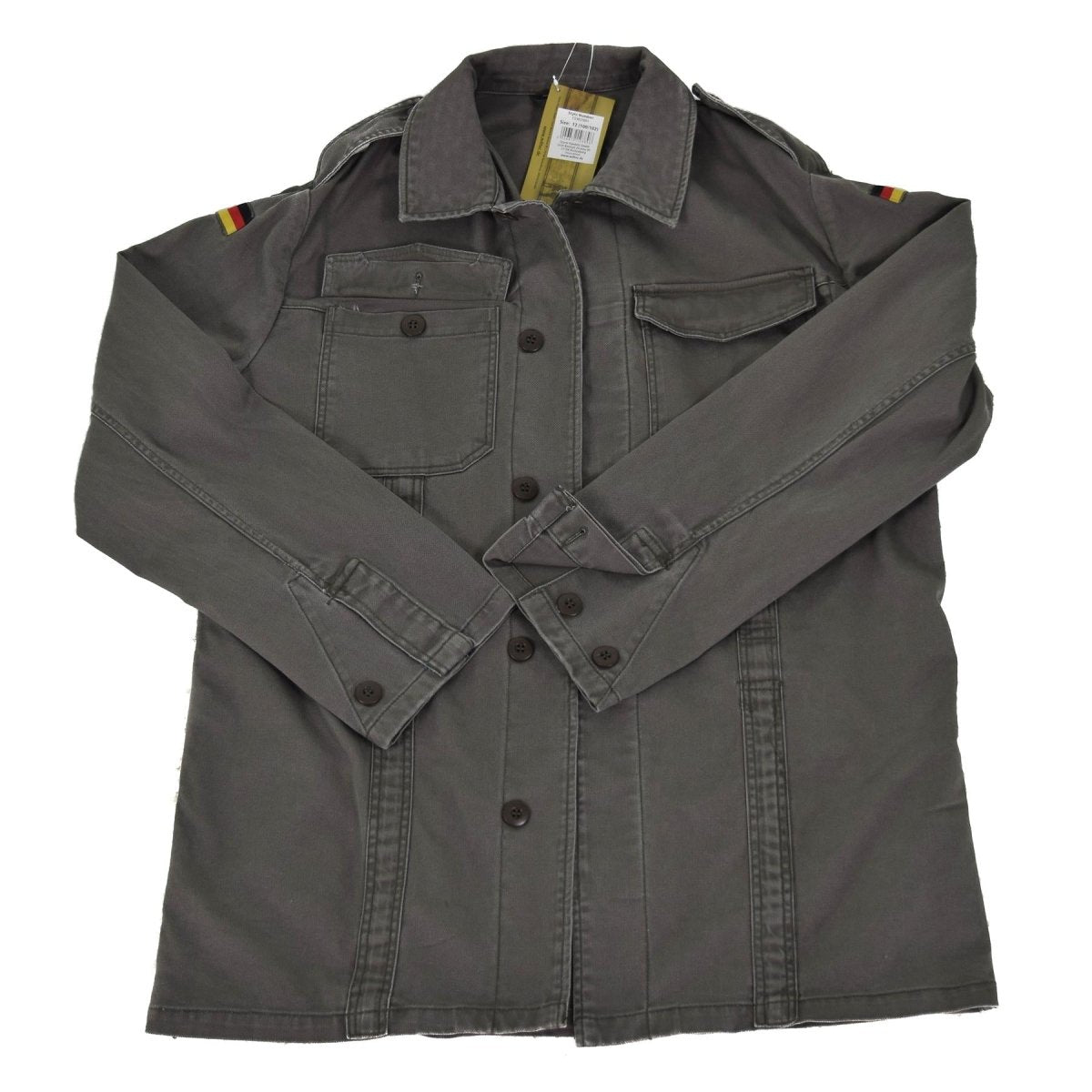 Veste en moleskine de style Bundeswehr de l'armée allemande, vêtement d'extérieur militaire tout neuf