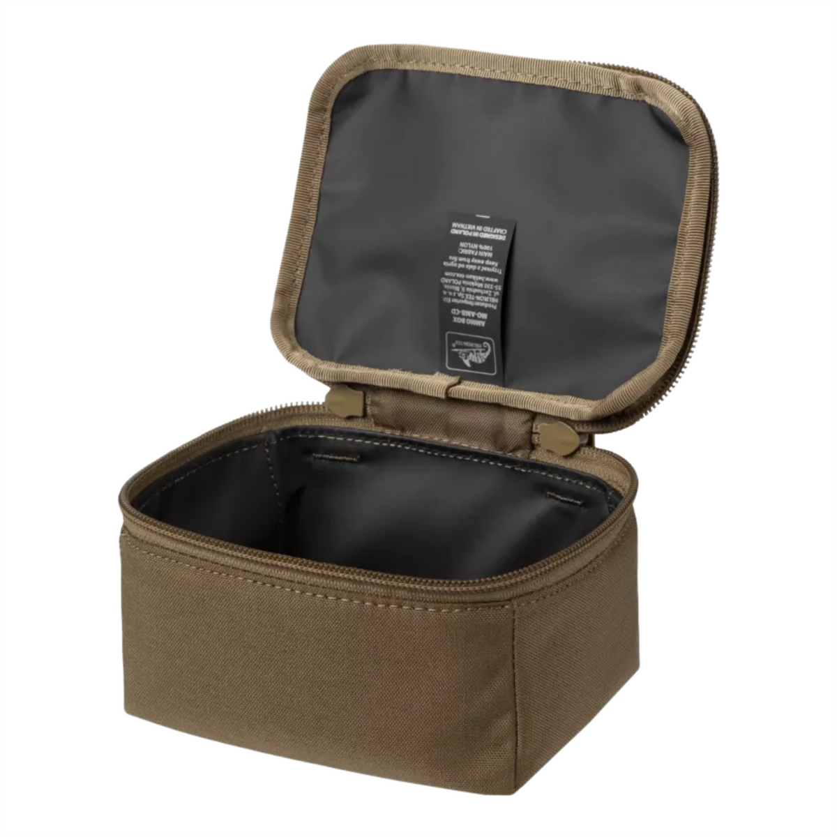 Helikon-Tex 1L munitiekist Cordura YKK schietbaan met ritssluiting, tactische tas
