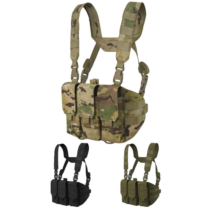 Helikon-Tex Chicom Chest Rig Gilet Cordura Molle Pochette universelle pour magazines armée - GoMilitar