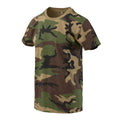 Helikon-Tex Klassiek T-shirt met korte mouwen, ontspannen pasvorm, katoen, boscamouflage