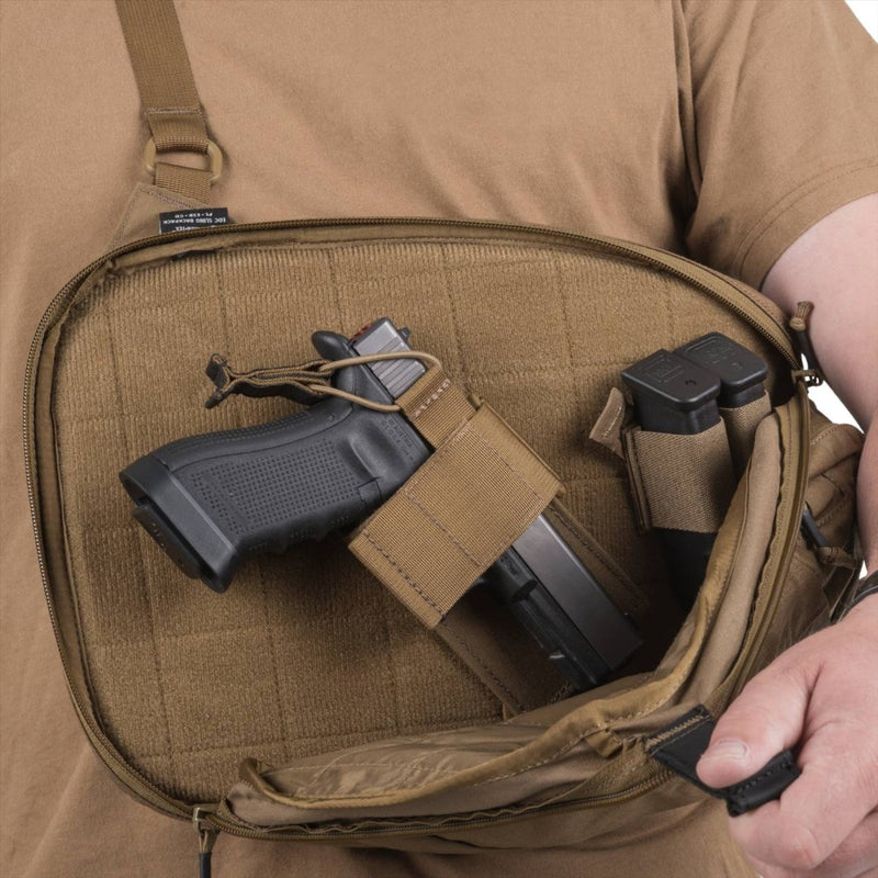 Helikon-Tex EDC Sling Sac à dos 6,5 L Cordura Nylon Dissimulé Carry Urban Noir