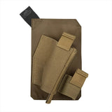 Helikon-Tex inzetpistoolholster Cordura bandicootzakje met laag profiel Coyote