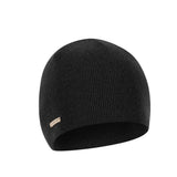 Helikon-Tex Urban Beanie Cap Respirant Double Couche De Laine Mérinos Noir