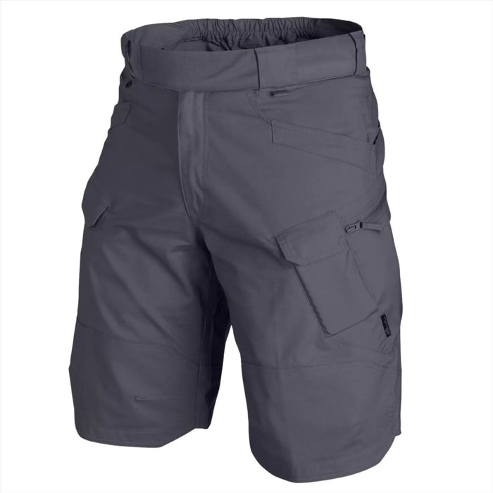 Helikon-Tex Urban Tactique Shorts Poches Cargo PolyCotton Ripstop Gris - GoMilitar