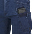 Pantalon tactique Helikon-Tex UTP en denim extensible, renfort aux genoux, diverses poches