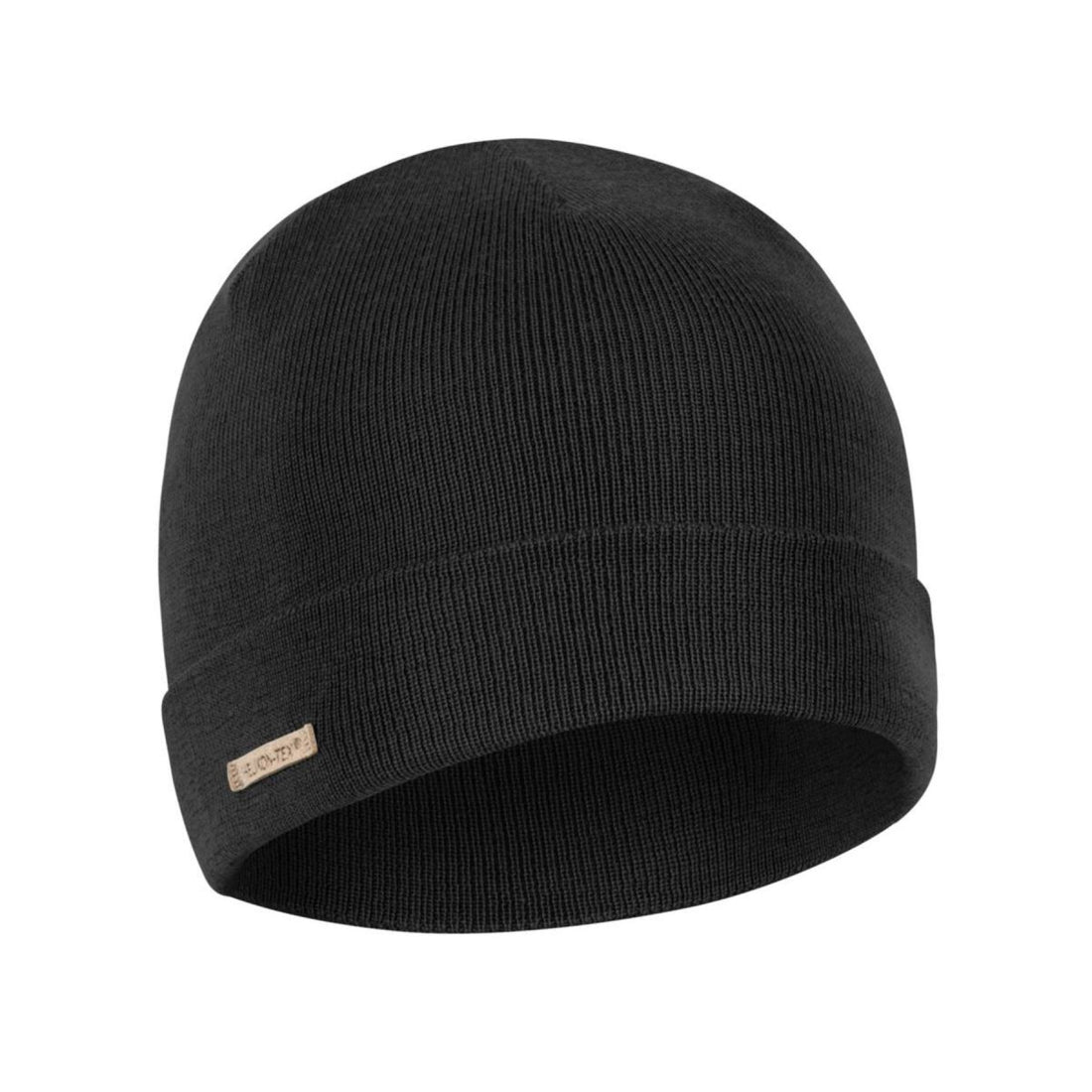 Helikon-Tex Wintermuts Cap Ademend Dubbellaags Merino Gebreid Zwart